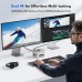 Acasis 40Gbps Mac mini M4 Dock & Dual-Bay SSD Enclosure
