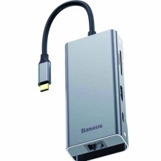 BASEUS 7-IN-1 SQUARE DESK TYPE-C MULTI-FUNCTIONAL HUB (CATXF-0G)