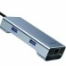 BASEUS 7-IN-1 SQUARE DESK TYPE-C MULTI-FUNCTIONAL HUB (CATXF-0G)