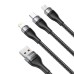 Baseus Flash Series Two-for- Three Data Cable 100w (Ca2t3-g1)