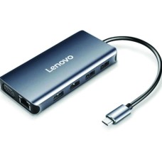 Lenovo LX0808 Multifunctional 8-in-1 Type-C Hub Docking Station