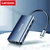 Lenovo LX0808 Multifunctional 8-in-1 Type-C Hub Docking Station