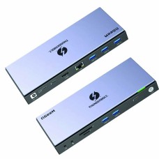QGEEM TB4 PRO 15-IN-1 THUNDERBOLT 4 DOCKING STATION