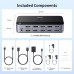 UGREEN 2 MONITOR 2 COMPUTER HDMI KVM SWITCH AK500 (85719)
