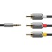 UGREEN 3.5M TO AV CABLE 1.5M (20894)