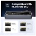UGREEN M.2 NVME/SATA SSD ENCLOSURE CM642 (15975)