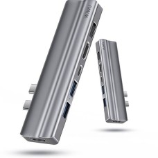 Wiwu T9 USB Type C 8 in 1 Hub