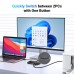 UGREEN 2 IN 4 OUT USB 2.0 SHARING SWITCH US216 (30767)