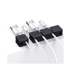 UGREEN CABLE ORGANIZER CORD MANAGEMENT 3+1 SILICON CABLE HOLDER CLIPS 70585