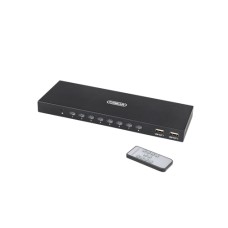 FJGEAR FJ-HK801 4K HDMI 8  PORT KVM SWITCH