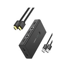 UGREEN 2 IN 1 OUT KVM HDMI SWITCH CM607 (90809)